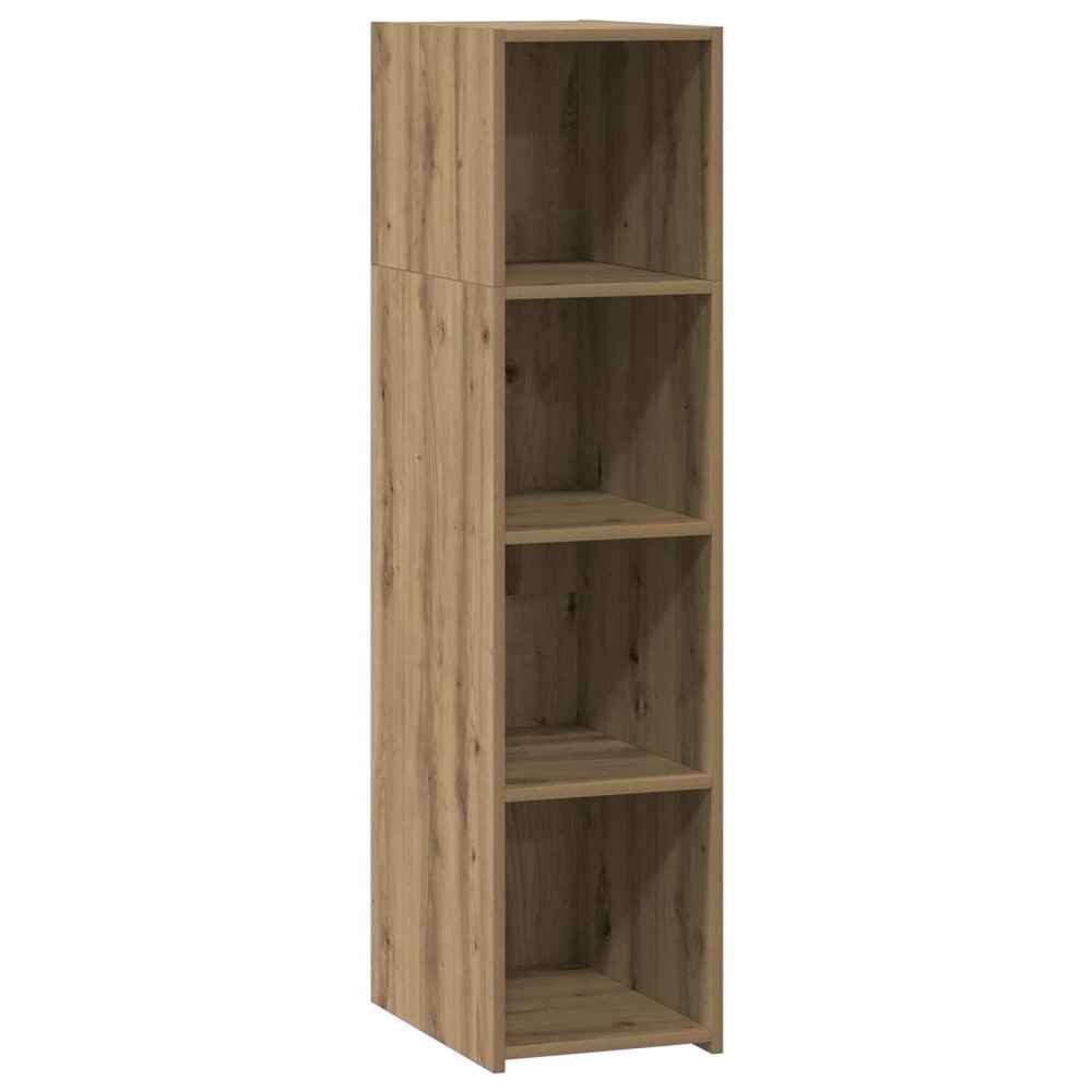vidaXL Skåp Artisan-ek 30 x 41 x 124 cm Konstruerat trä
