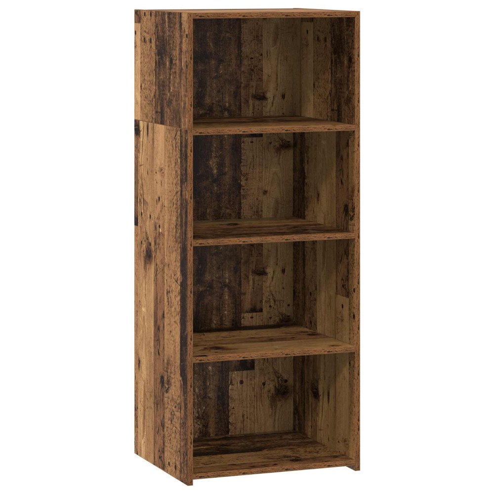 vidaXL Skåp Gammalt trä 50 x 41 x 124 cm Konstruerat trä