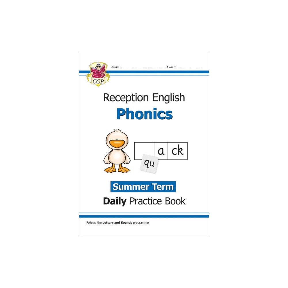 Coordination Group Publications Ltd (CGP) Reception Phonics Daily Practice Book: Summer Term (häftad, eng)