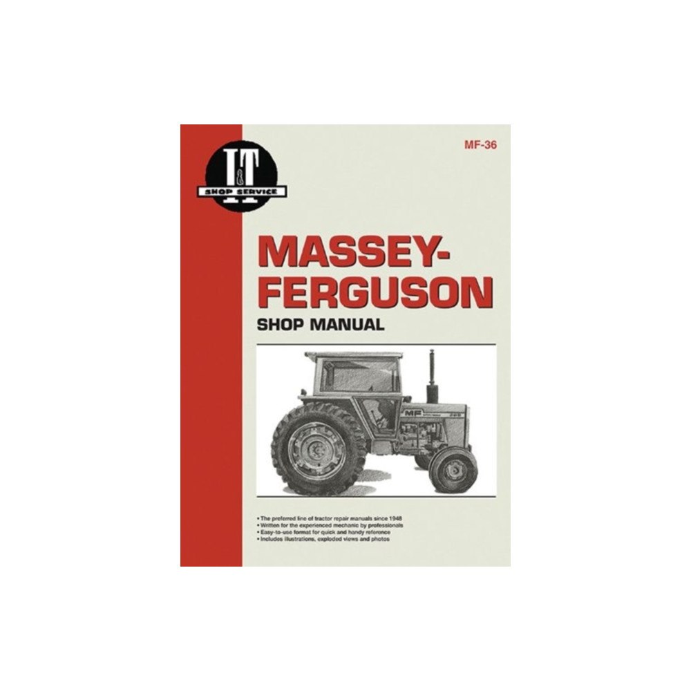 Haynes Publishing Group Massey-Ferguson Model MF285 Tractor Service Repair Manual (häftad, eng)
