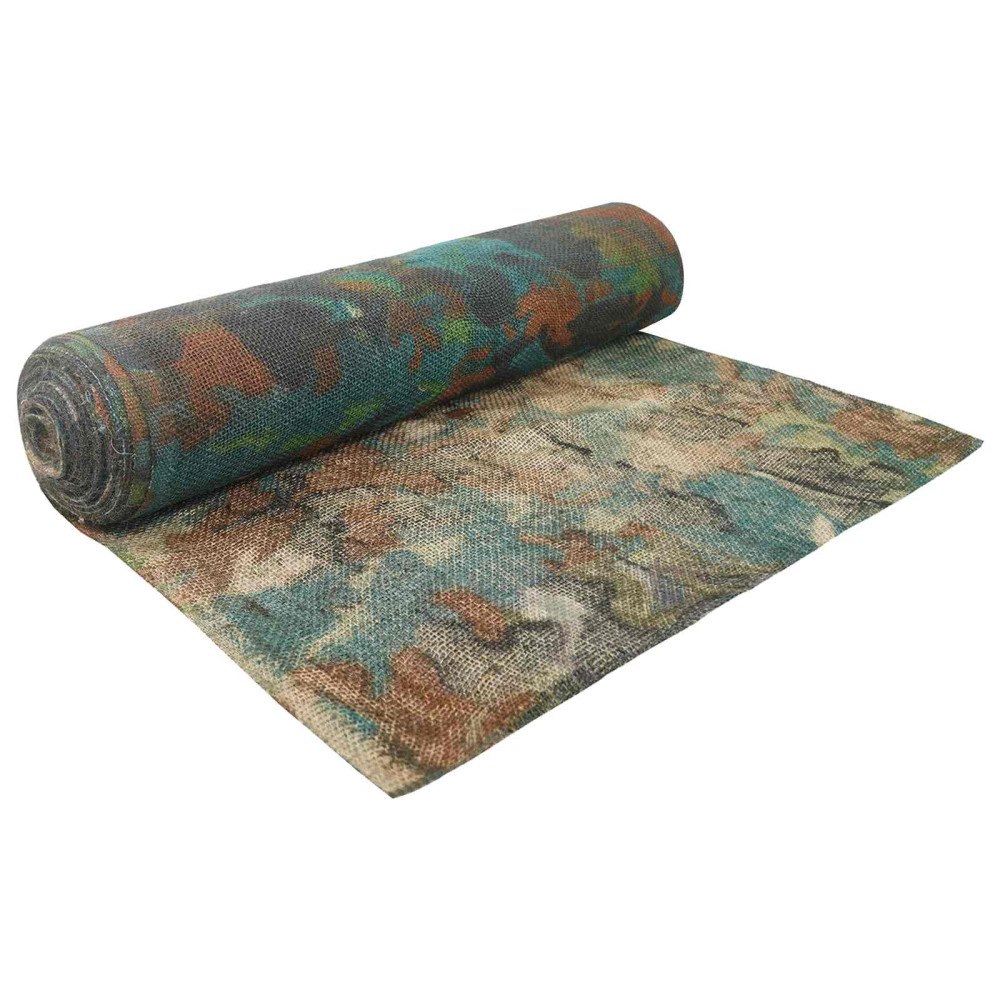 vidaXL Juterrulle Kamouflage 160 x 500 cm