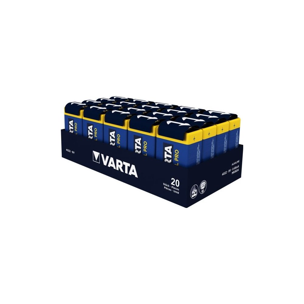 Varta Varta Industrial batteri x 9V - alkaliskt