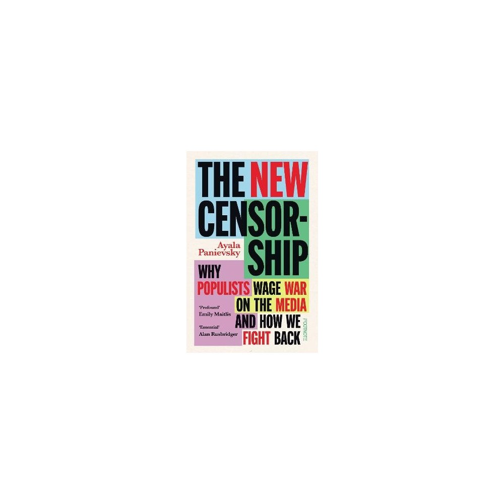 Ayala Panievsky The New Censorship (pocket, eng)