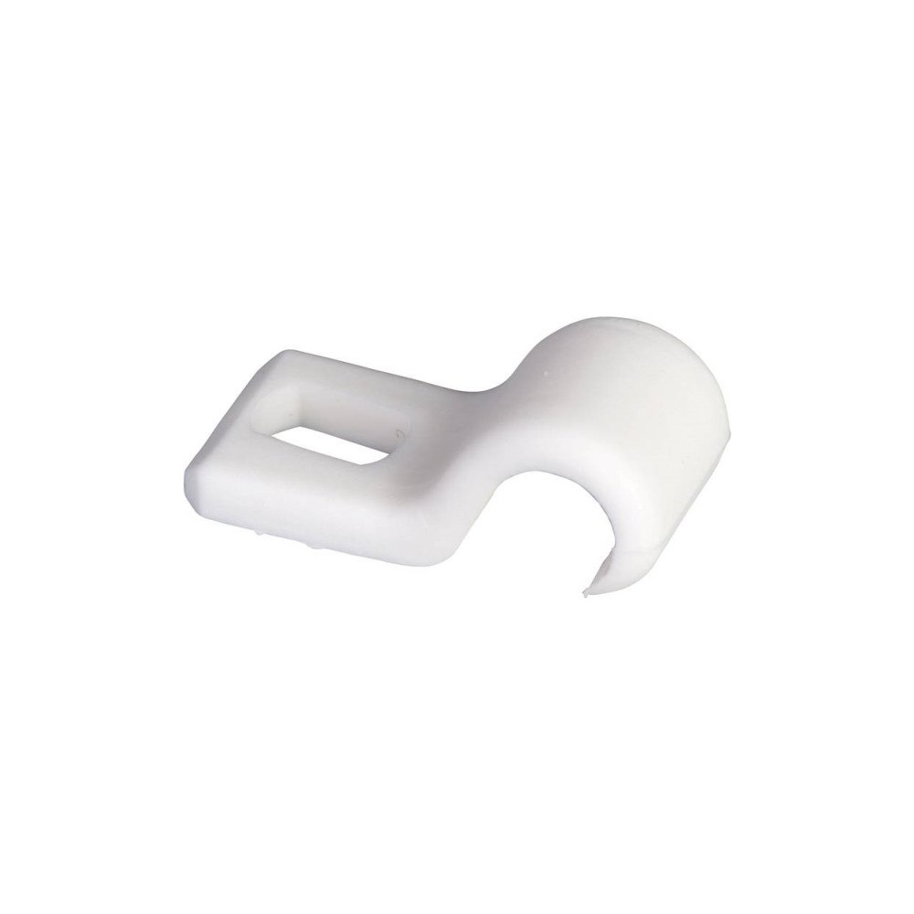 SCHNEIDER ELECTRIC SCHNEIDER ELECTRIC kabelbygel i plast, vit, 5-7 mm, för skru...