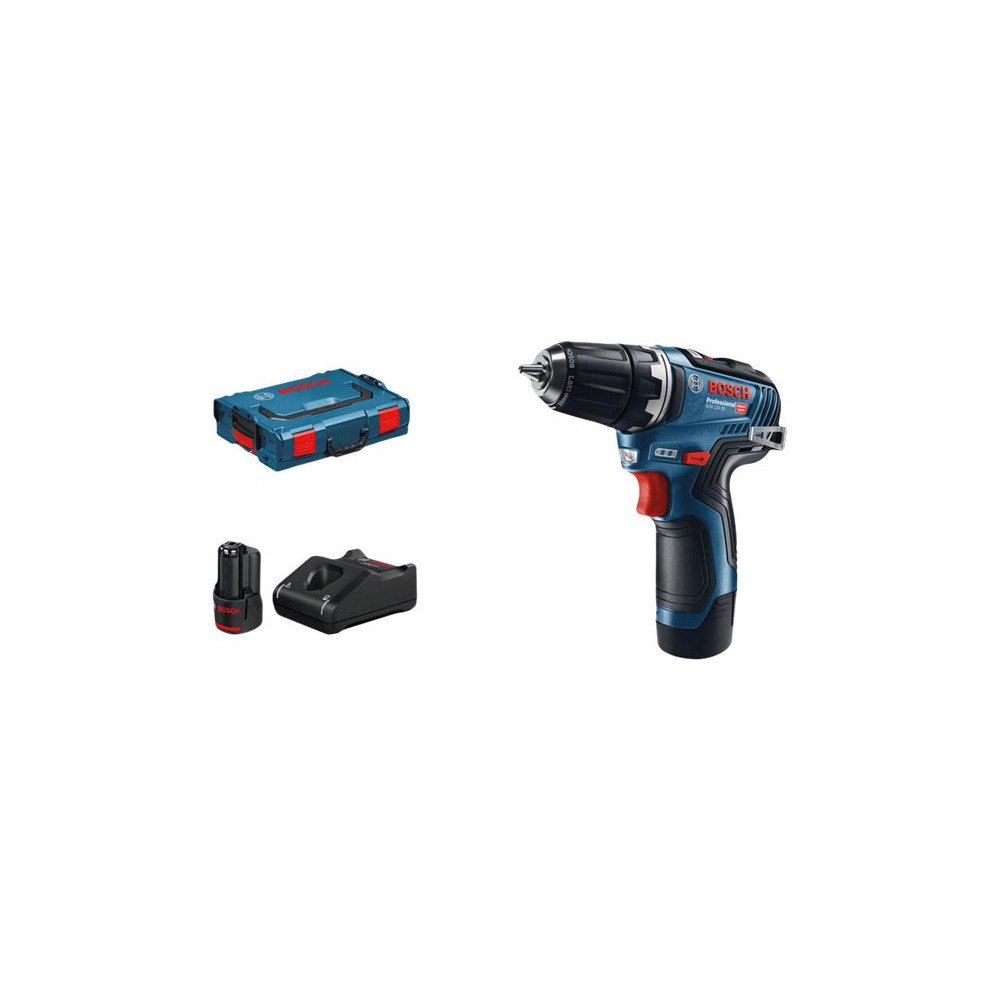 Bosch Group Bosch GSR 12V-35 Professional - borr/drivare - sladdlös - 2 hastigheter - 2 batterier