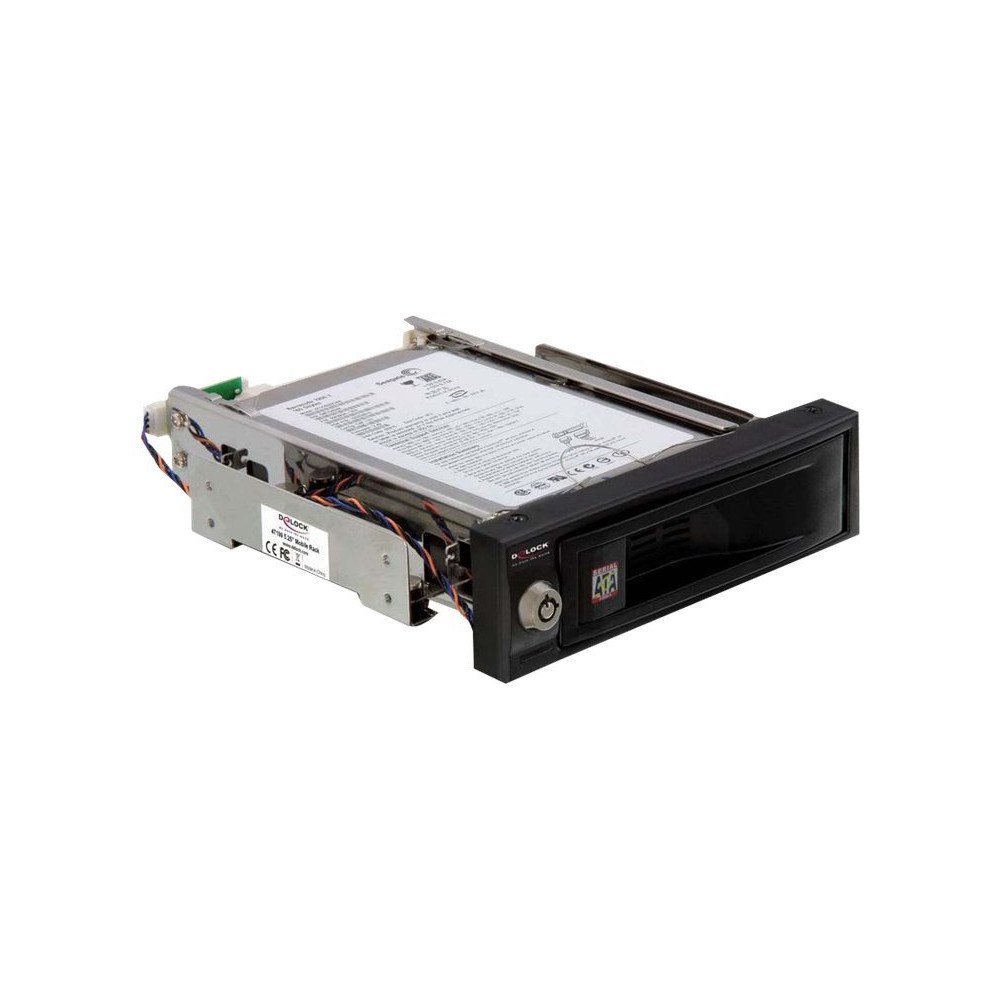 DeLOCK Delock 5.25 Mobile Rack for 3.5 SATA HDD - förvaringsmobilrack