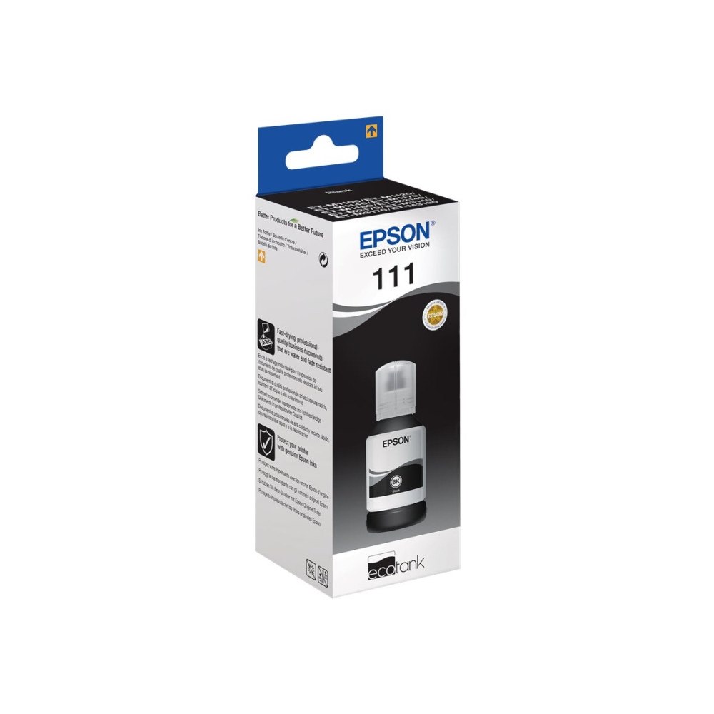 EPSON Epson 111 - XL - svart - original - påfyllnadsbläck