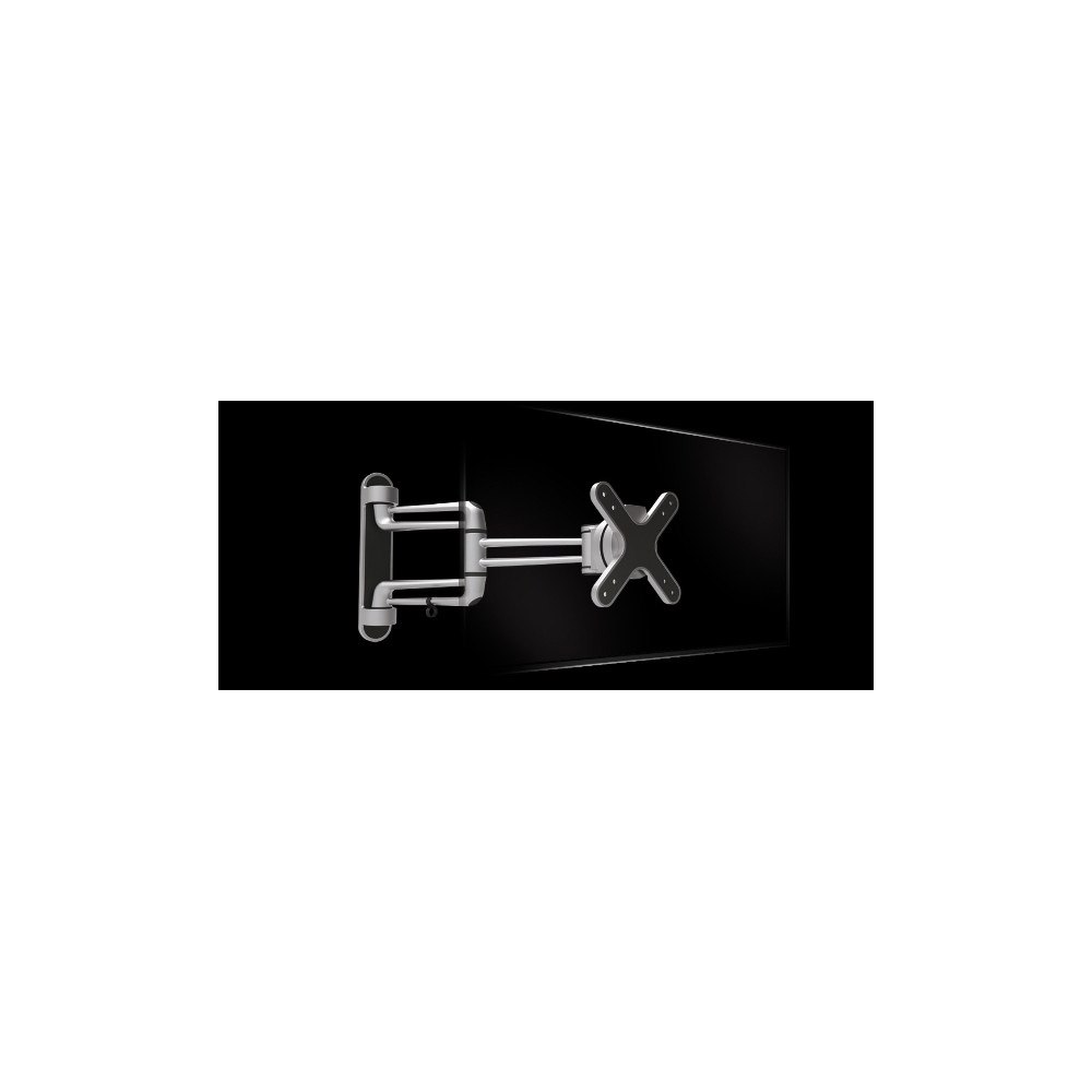 PureMounts PureMounts PM-Style-23c monteringssats - för LCD-display - svart, silver-metallic