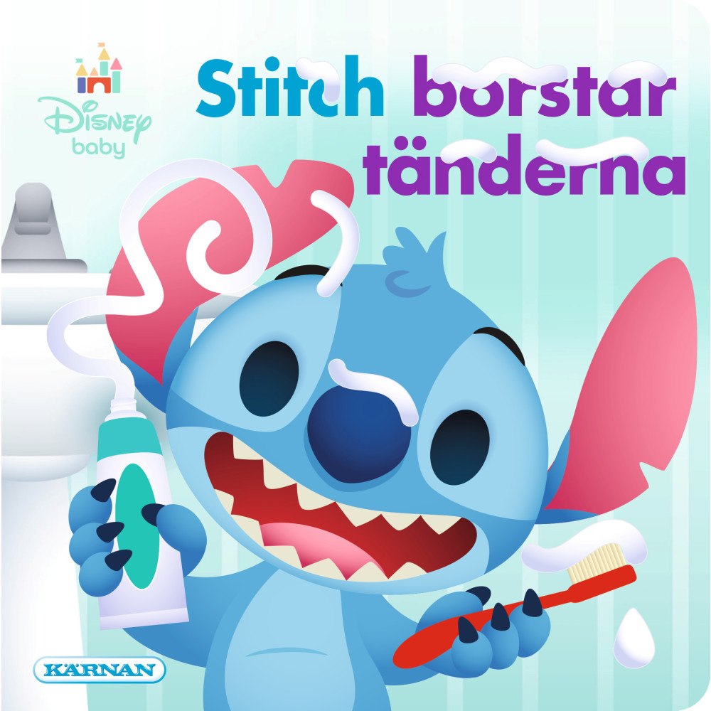 Egmont Story House Stitch borstar tänderna (bok, board book)