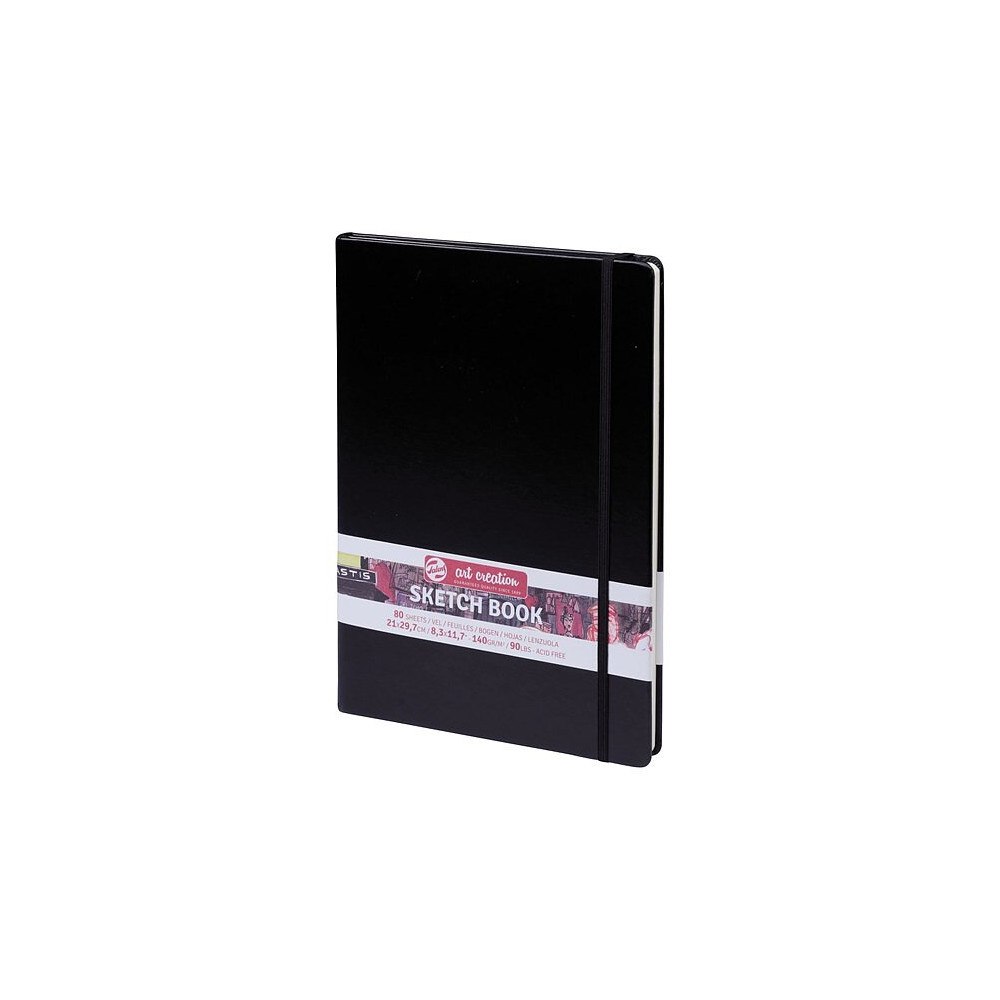 Art Creation SketchBook Black 21 x 30 cm / Skissblock svart 21 x 30 cm