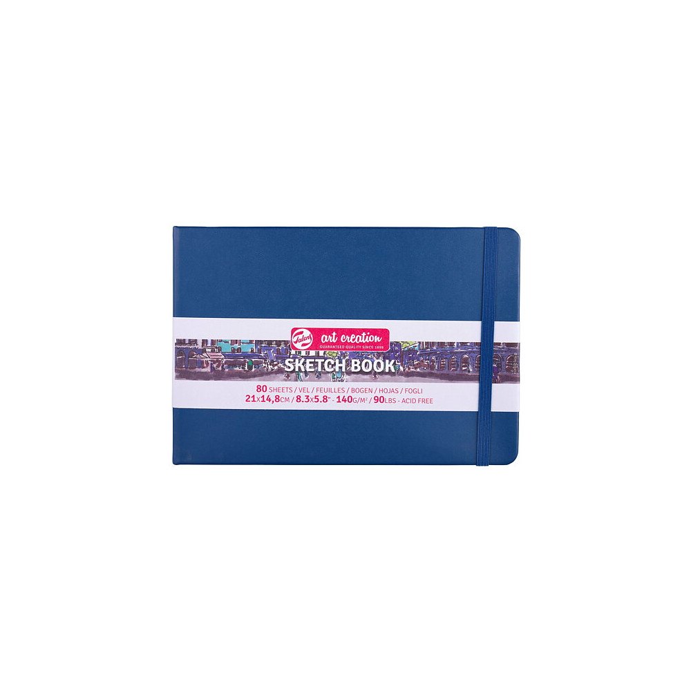 Art Creation Sketchbook Navy Blue 21 x 15 cm / Skissblock marinblå 21 x 15 cm