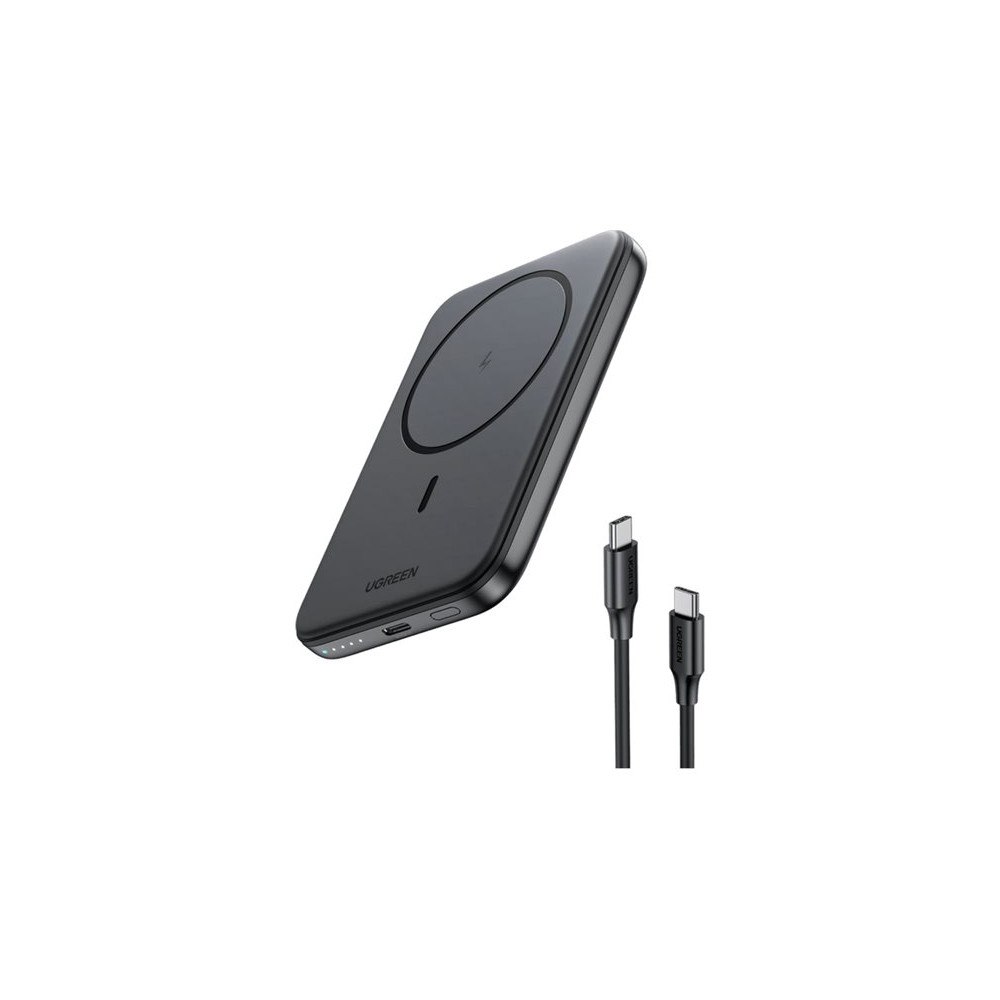 Ugreen Ugreen trådlös powerbank - magnetisk - Li-Ion - USB-C - 20 Watt