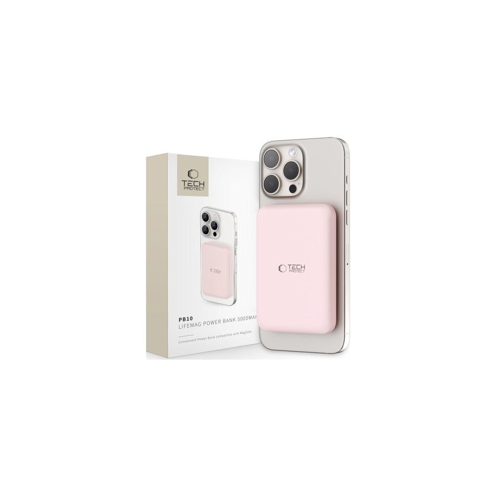 Tech-Protect Tech-Protect LifeMag PB10 powerbank med MagSafe 5000mAh 15W...