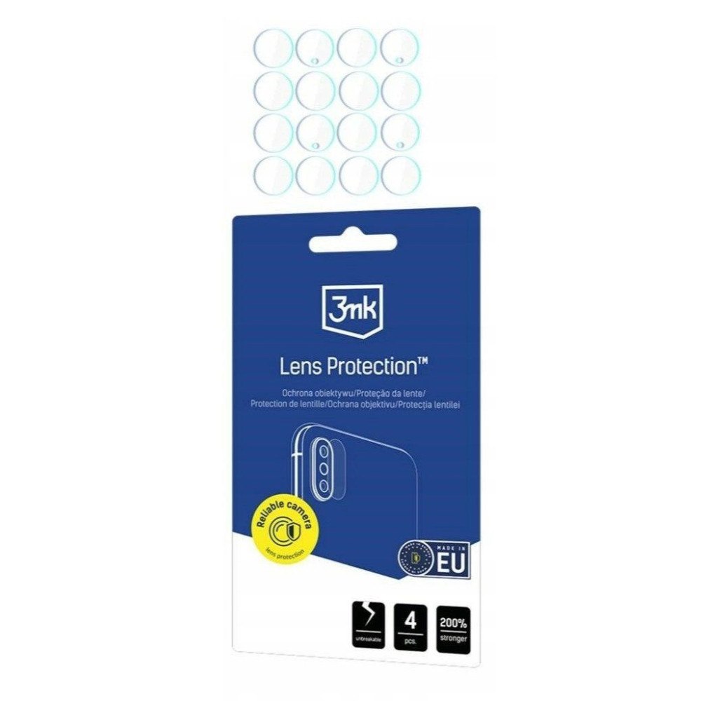 3MK 3MK Lens Protection POCO F8 Ultra kameralinsskydd i hybridgl...