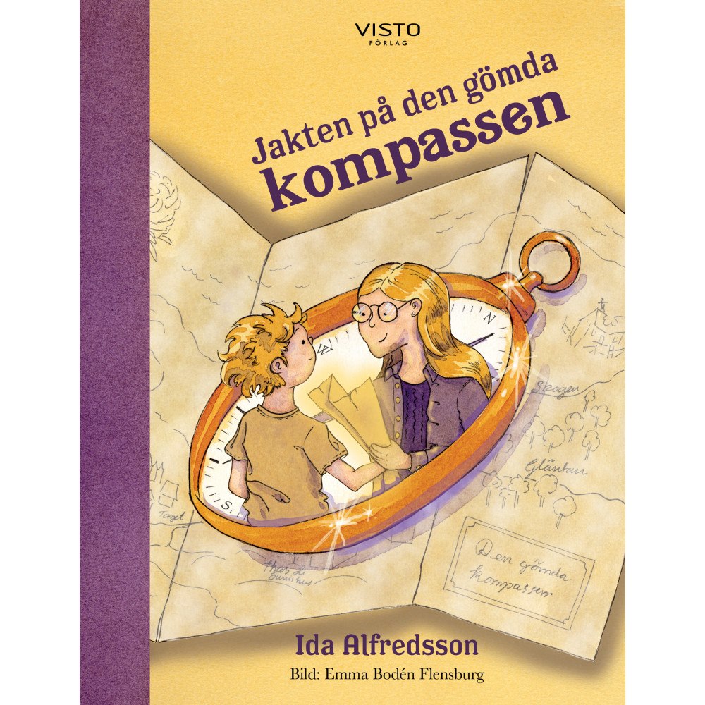 Ida Alfredsson Jakten på den gömda kompassen (inbunden)