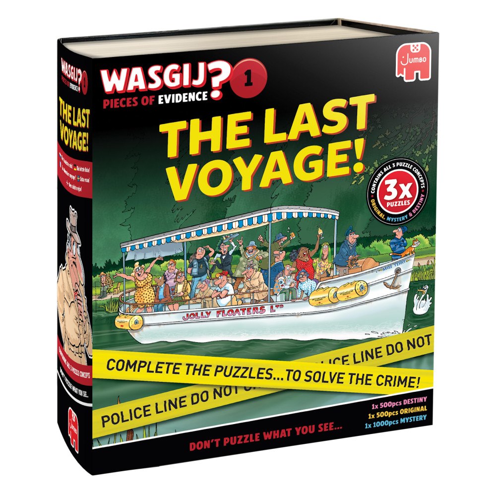 Jumbo Wasgij of Evidence 2x500 & 1x1000