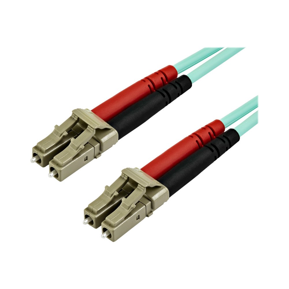 StarTech.com StarTech.com 7 m OM3 LC till LC-multiläge duplex fiberoptisk patchkabel - patch-kabel - 7 m - 7 m - havsblå