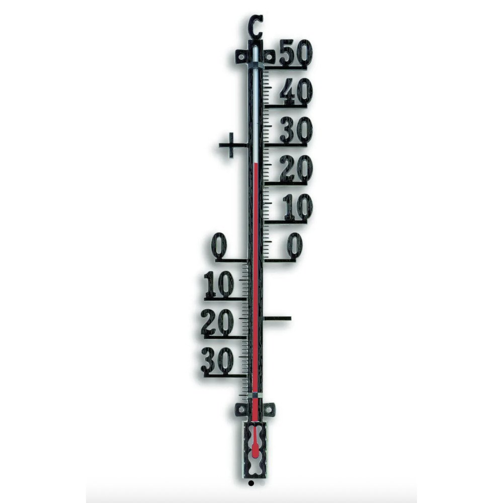 Termometerfabriken Termometer Ute Metall (Skadad)