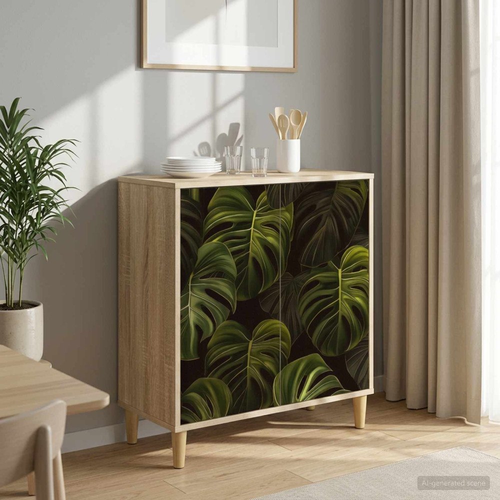 vidaXL Sideboard ELBURG Sonoma-ek 69 x 33 x 75 cm Konstruerat trä