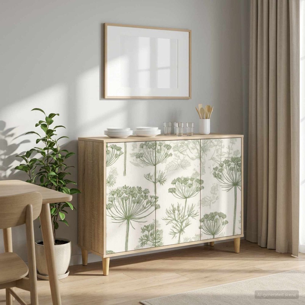 vidaXL Sideboard GOTHA Sonoma-ek 102 x 33 x 75 cm Konstruerat trä