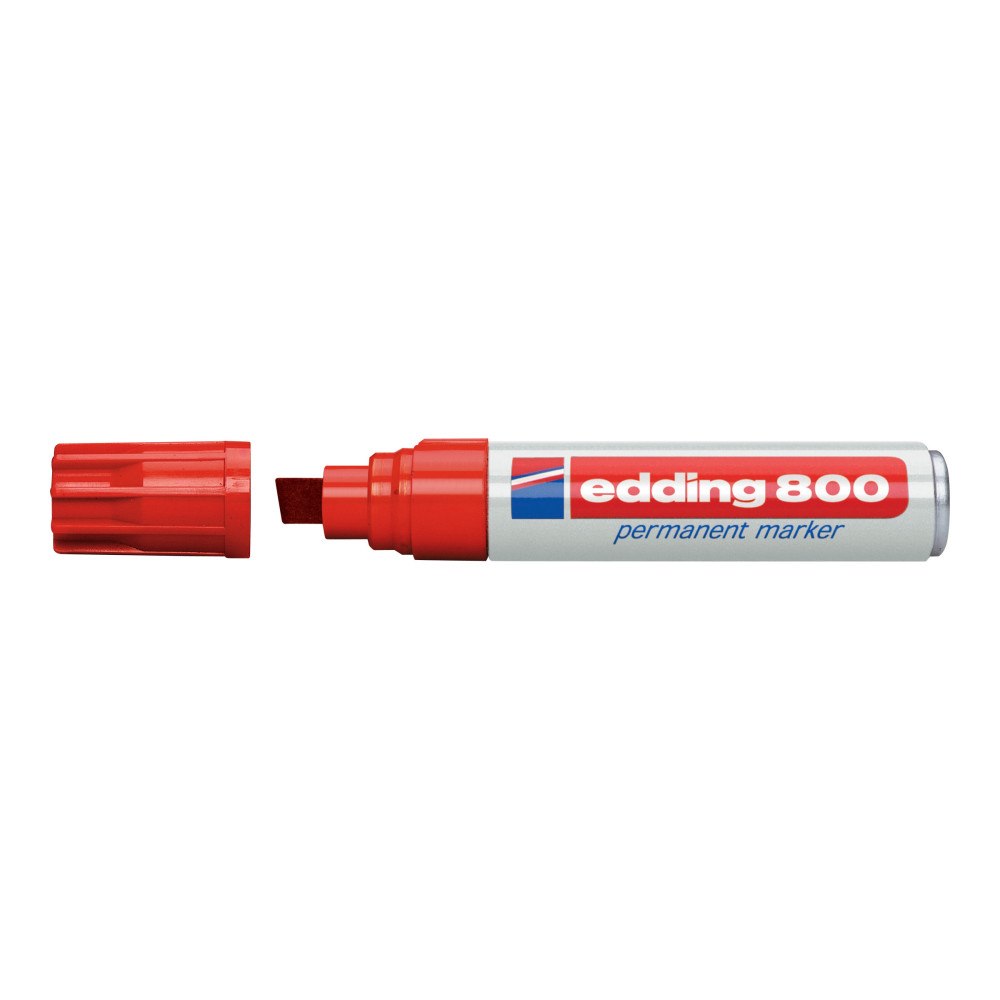 edding edding 800 - markering - röd