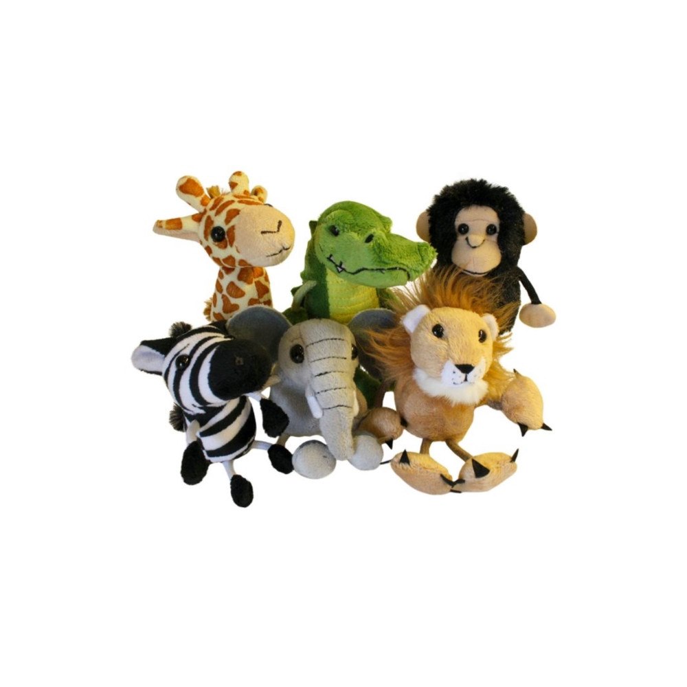 THE PUPPET COMPANY African Animals Set of 6 Soft Toy (häftad, eng)