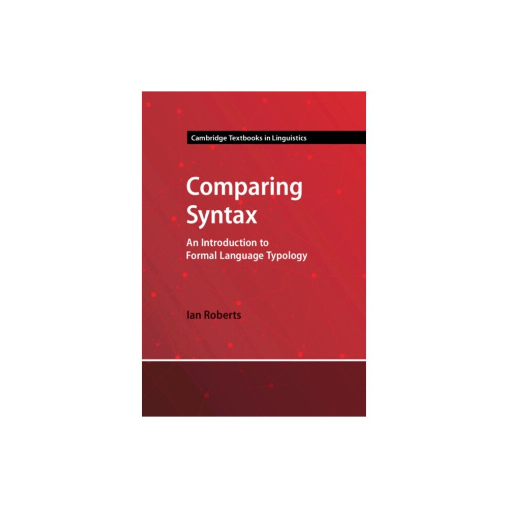 Cambridge University Press Comparing Syntax (häftad, eng)