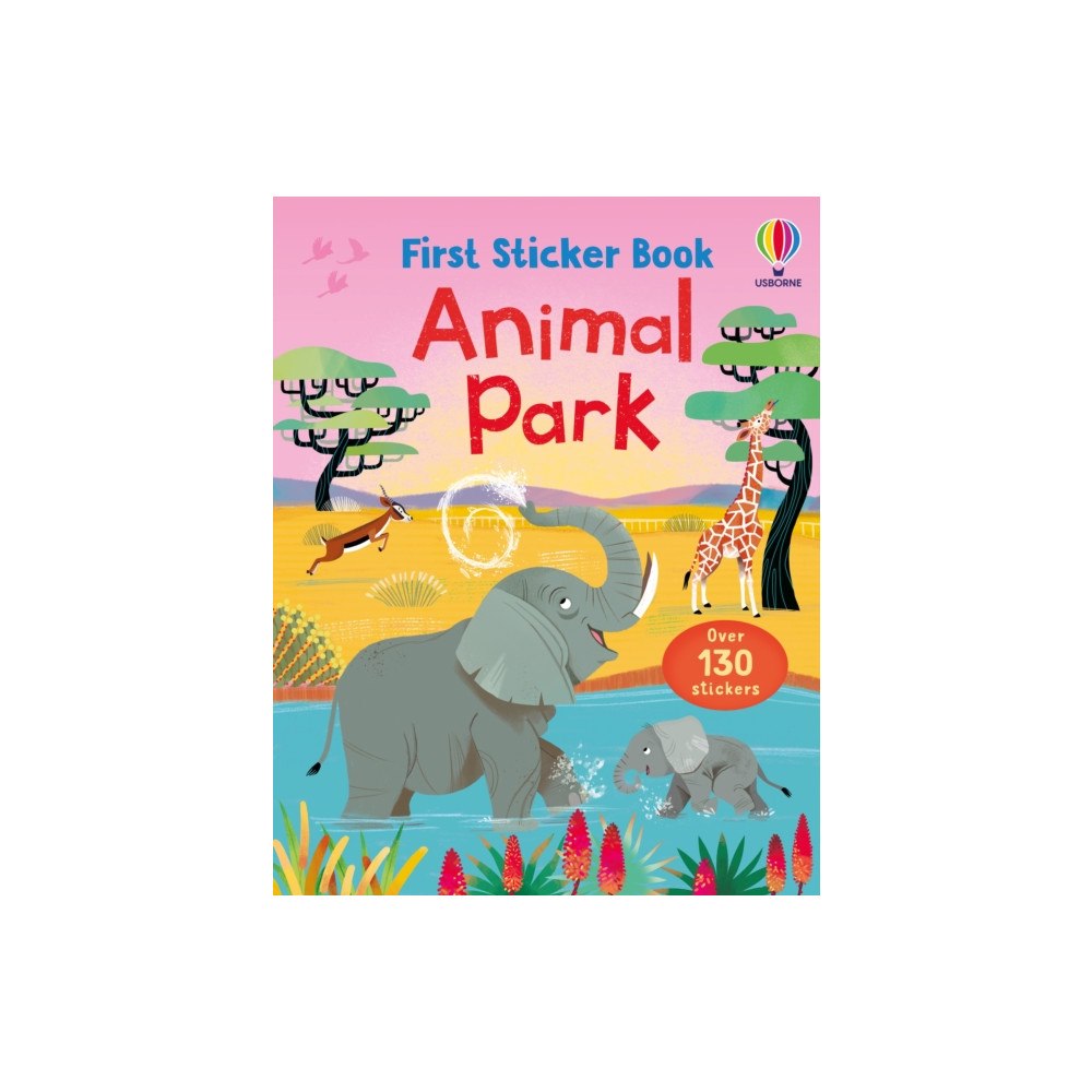 Usborne Publishing Ltd First Sticker Book Animal Park (häftad, eng)