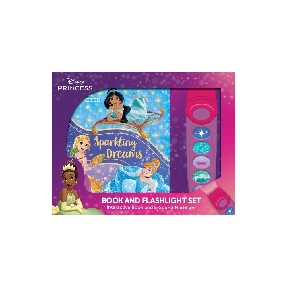 Phoenix International Publications, Incorporated Disney Princess: Sparkling Dreams Book and 5-Sound Flashlight Set (inbunden, eng)