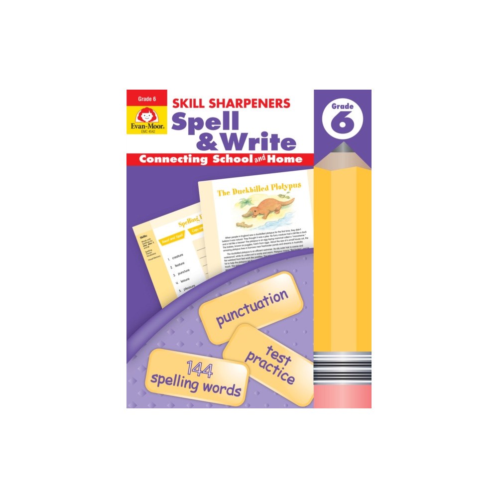 Carson Dellosa Publishing Skill Sharpeners: Spell & Write Grade 6+ (häftad, eng)