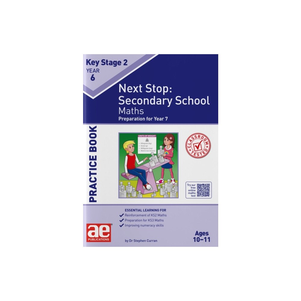 Accelerated Education Publications Ltd KS2 Next Stop: Secondary School - Maths Practice Book (häftad, eng)