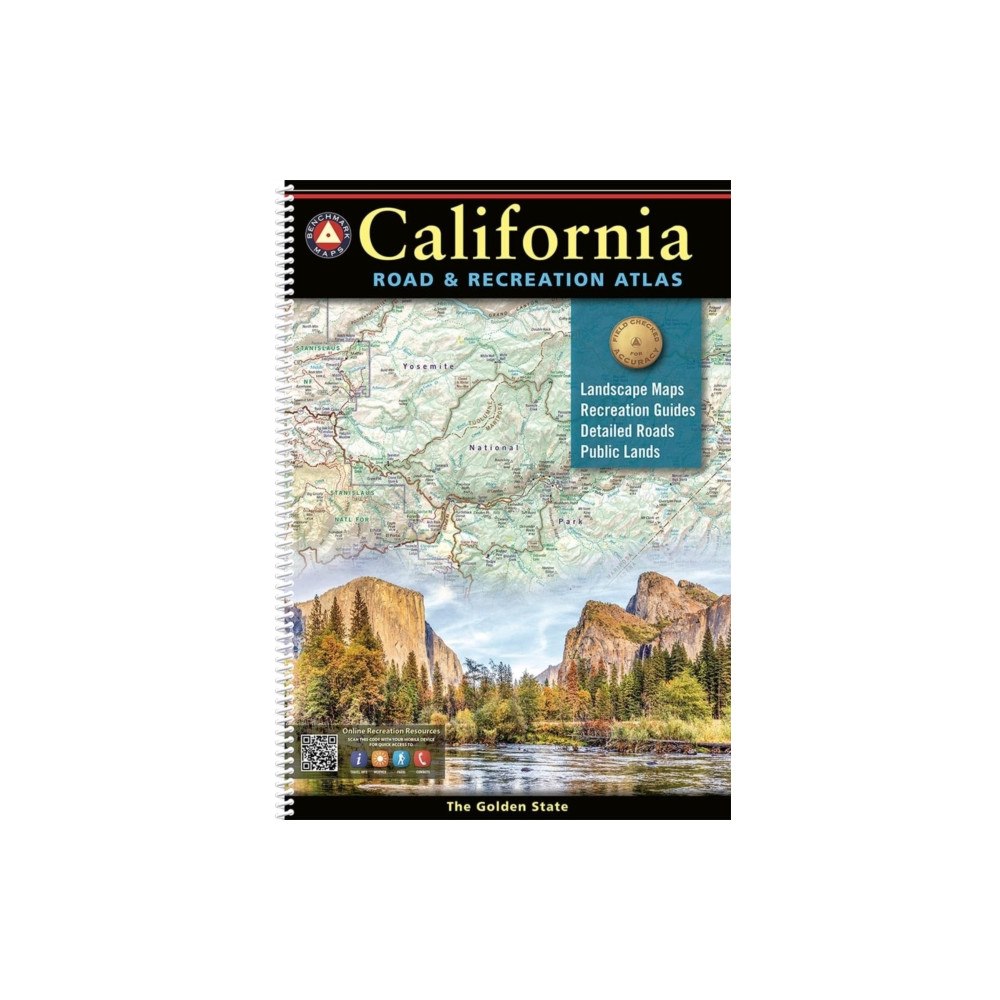 Benchmark Maps California Road & Recreation Atlas (häftad, eng)
