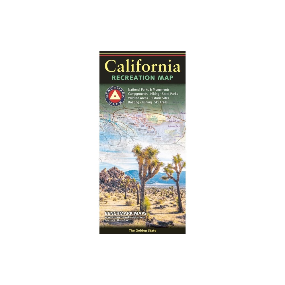 Benchmark Maps California Road Map