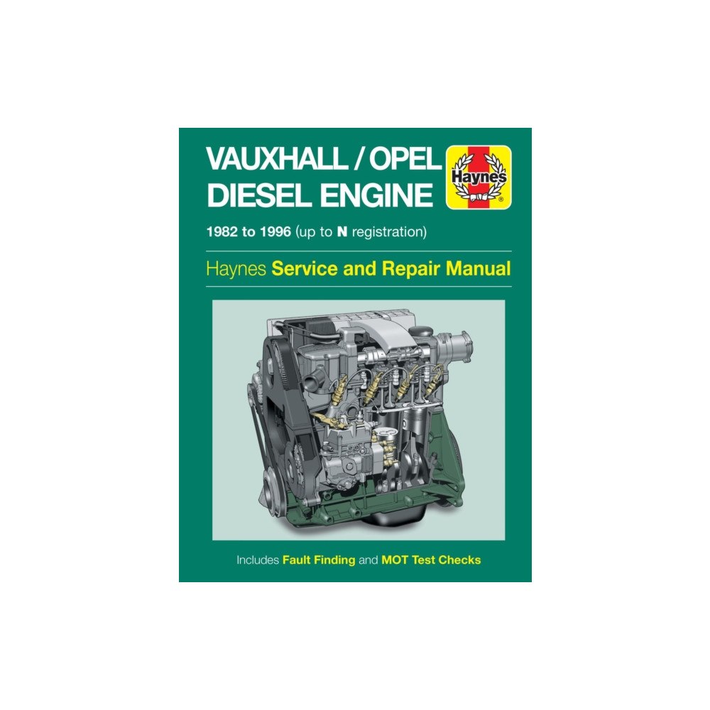 Haynes Manuals Inc Vauxhall/Opel 1.5, 1.6 & 1.7 litre Diesel Engine (82 - 96) Haynes Repair Manual (inbunden, eng)