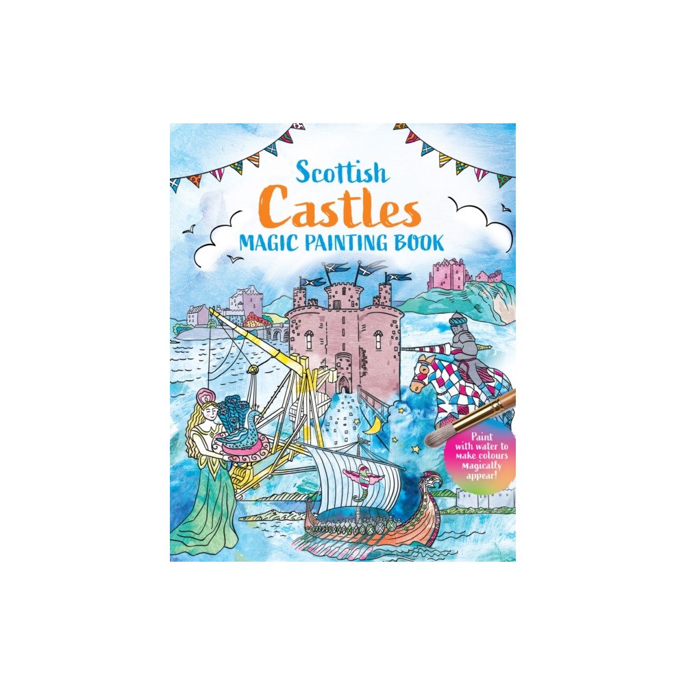 Birlinn General Scottish Castles: Magic Painting Book (häftad, eng)