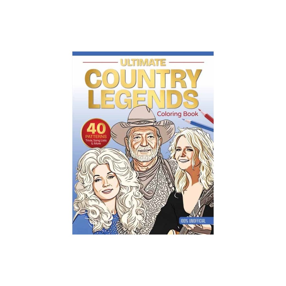 Schiffer Publishing Ltd Ultimate Country Legends Coloring Book (häftad, eng)