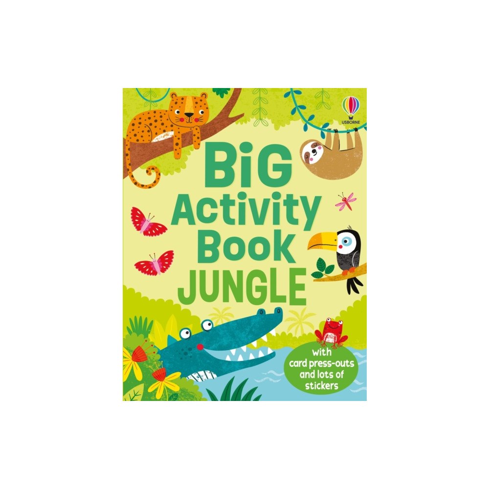 Usborne Publishing Ltd Big Activity Book Jungle (häftad, eng)