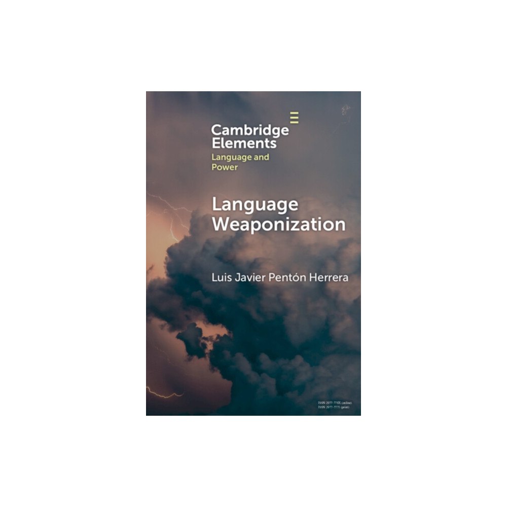 Cambridge University Press Language Weaponization (häftad, eng)