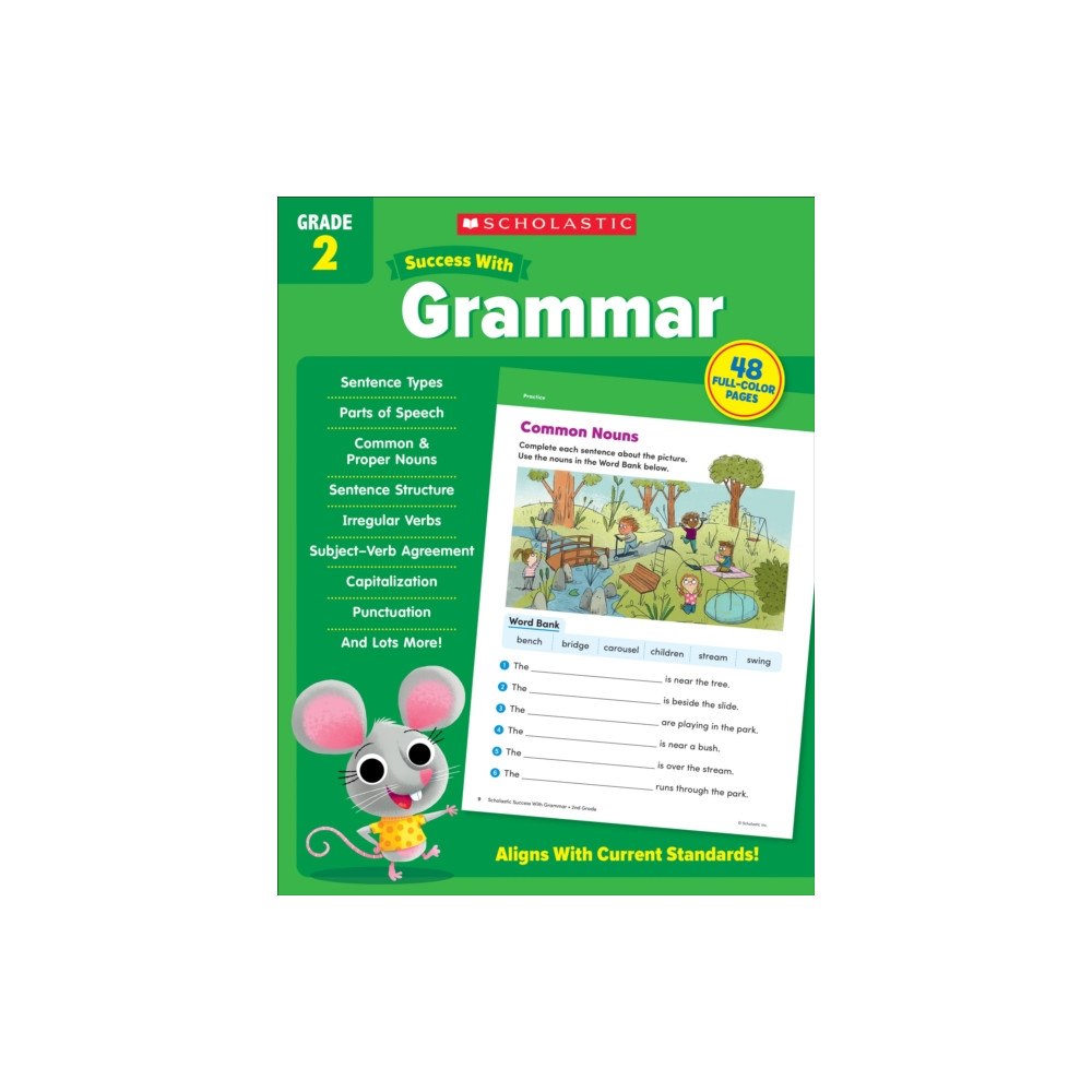 Not Stated Scholastic Success with Grammar Grade 2 Workbook (häftad, eng)