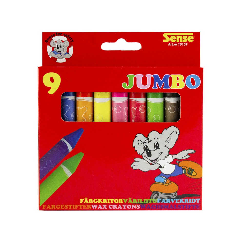 Sense Vaxkritor Jumbo 9-Pack