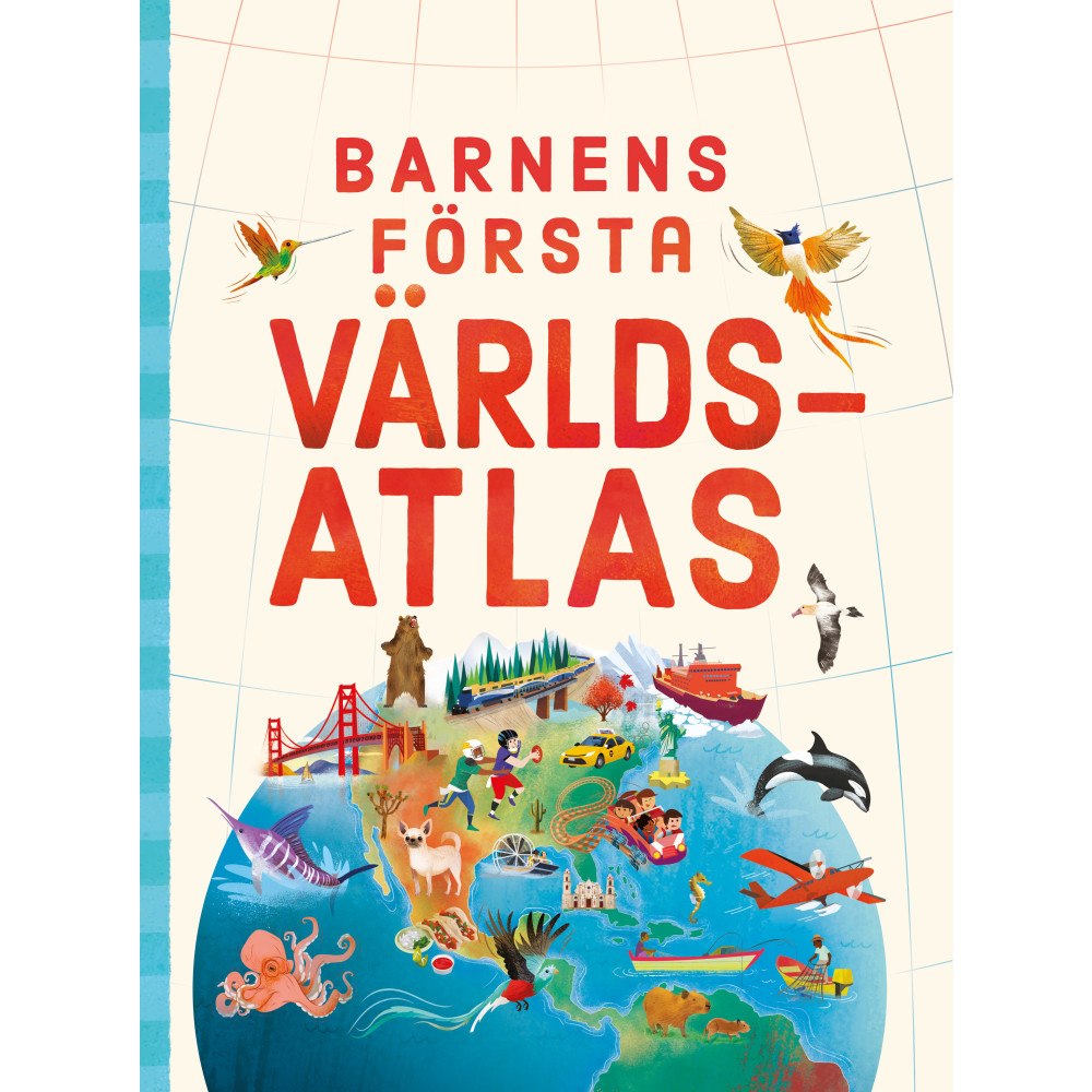 Tom Mumbray Barnens första världsatlas (inbunden)
