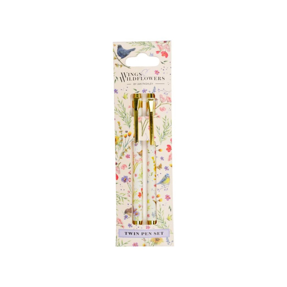 Puckator Jan Pashley Wings & Wildflowers 2-Pack Pennor