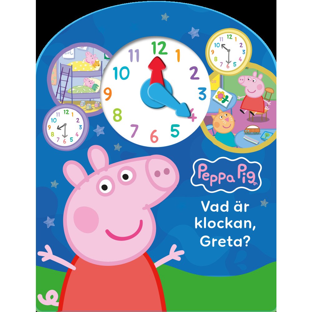 Neville Astley Vad är klockan, Greta? (bok, board book)