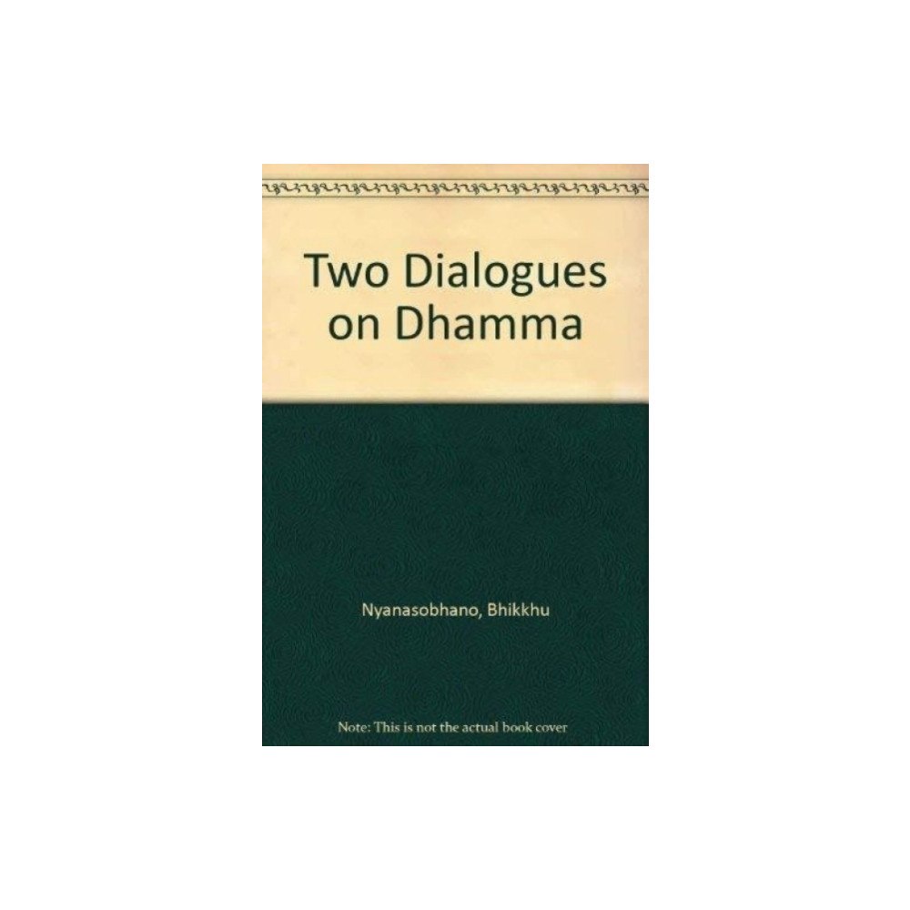 Buddhist Publication Society,Sri Lanka Two Dialogues on Dhamma (häftad, eng)