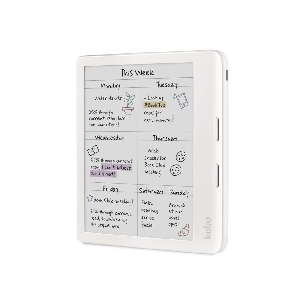 Kobo Kobo Libra Colour - eBook-läsare - 32 GB - 7"