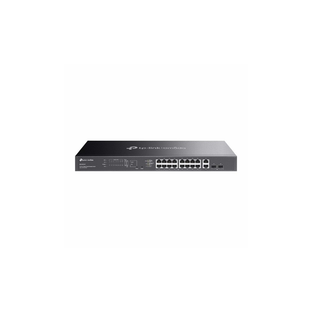 TP-LINK TP-Link Omada ES220GMP, hanterad, L2, Gigabit Ethernet (10/1...