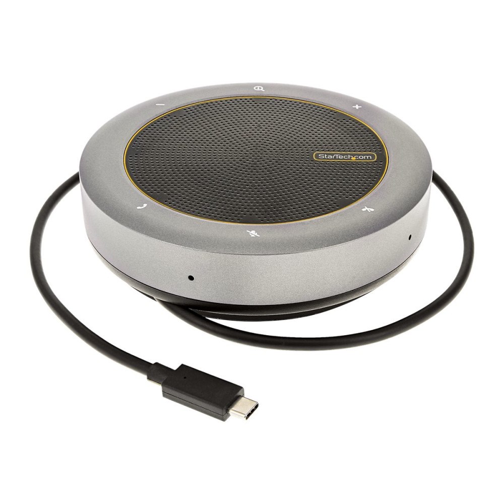 StarTech.com StarTech.com USB-C Conference Speaker Mini Dock, Portable Boardroom Speaker and Multiport Adapter, USB-C to VGA or 4K 60...