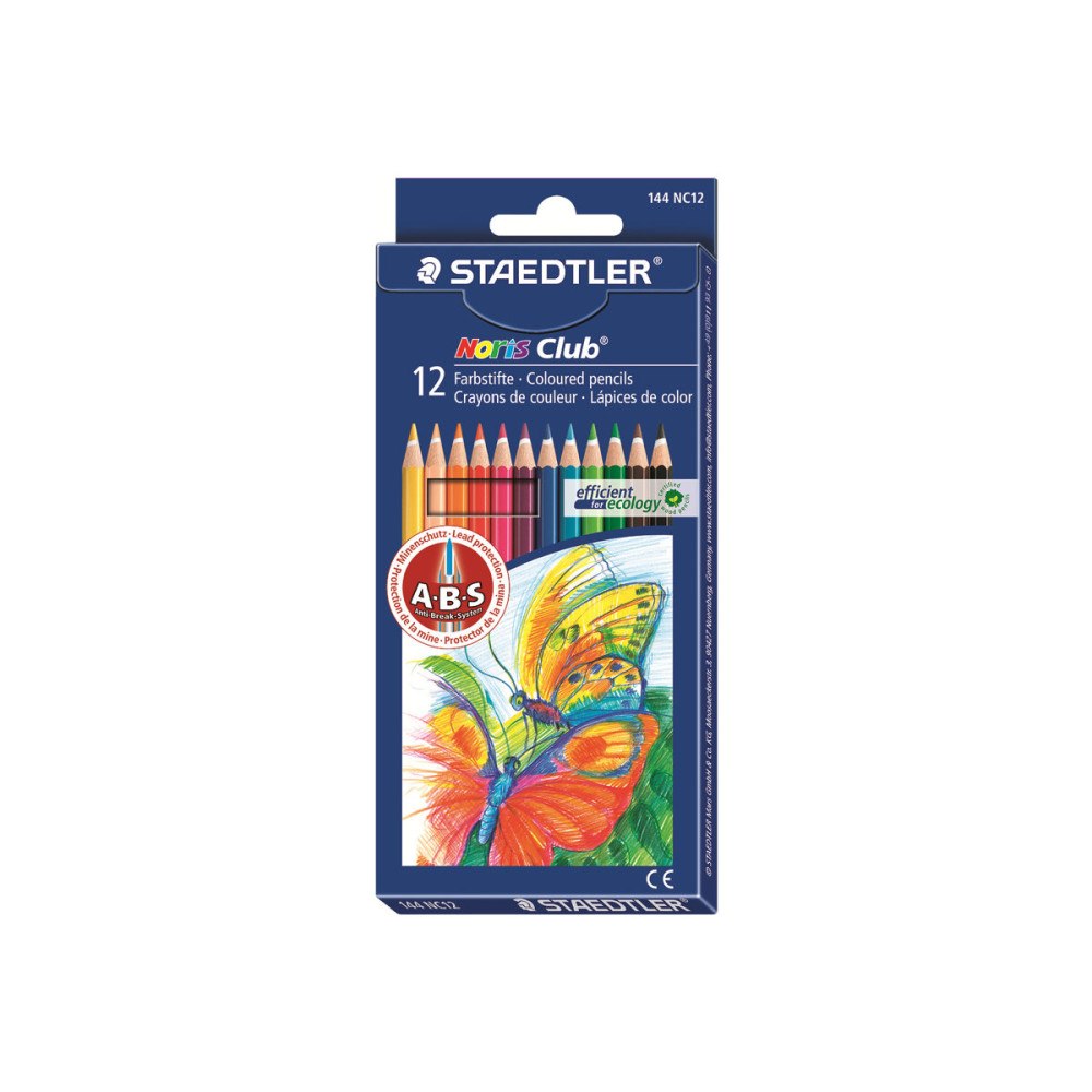 STAEDTLER STAEDTLER Noris Club 144 - färgpenna - blandfärger (paket om 12)