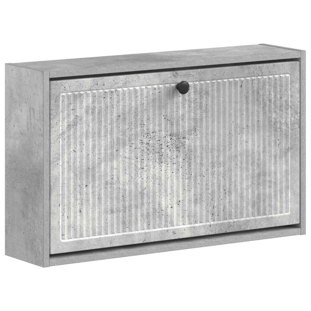 vidaXL Väggmonterad skoskåp EDE 71 x 17 x 43 cm Konstruerat trä