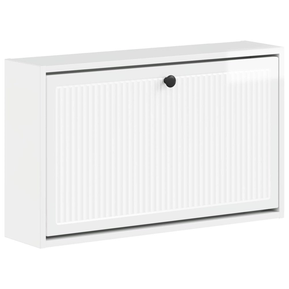 vidaXL Väggmonterad skoskåp EDE 71 x 17 x 43 cm Konstruerat trä